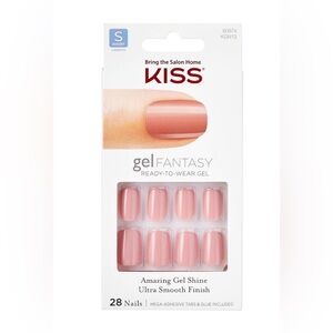 KISS Gel Fantasy Short Squoval Press On Nails